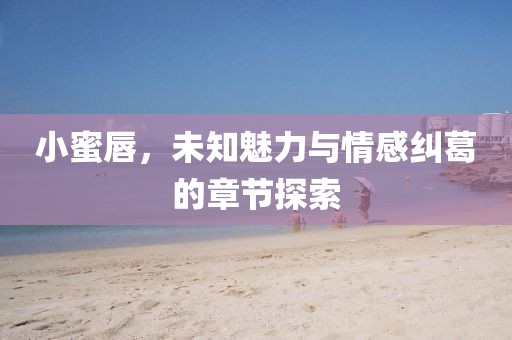 小蜜唇，未知魅力与情感纠葛的章节探索