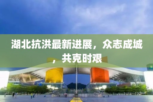 湖北抗洪最新进展，众志成城，共克时艰