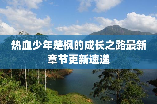 热血少年楚枫的成长之路最新章节更新速递