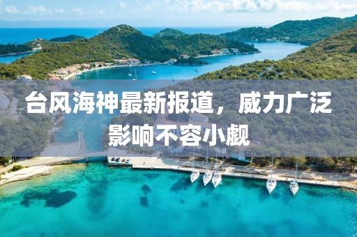 台风海神最新报道，威力广泛影响不容小觑