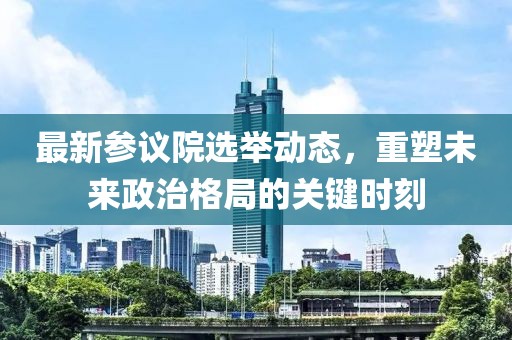 最新参议院选举动态，重塑未来政治格局的关键时刻