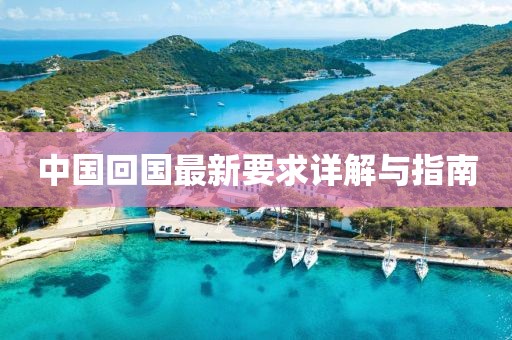 中国回国最新要求详解与指南