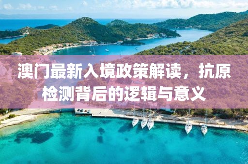 澳门最新入境政策解读，抗原检测背后的逻辑与意义