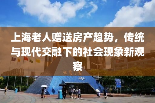 上海老人赠送房产趋势，传统与现代交融下的社会现象新观察