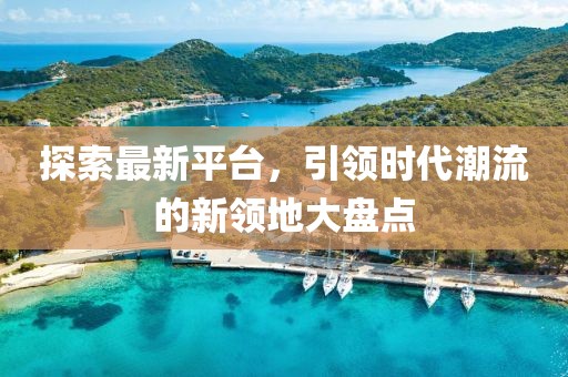 探索最新平台，引领时代潮流的新领地大盘点