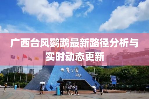 广西台风鹦鹉最新路径分析与实时动态更新