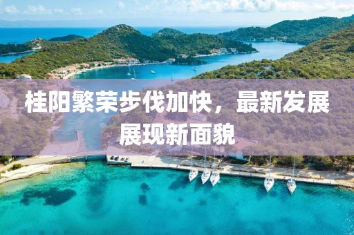 桂阳繁荣步伐加快，最新发展展现新面貌