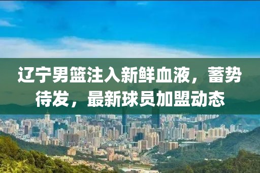 辽宁男篮注入新鲜血液，蓄势待发，最新球员加盟动态