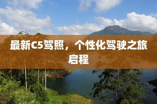 最新C5驾照，个性化驾驶之旅启程
