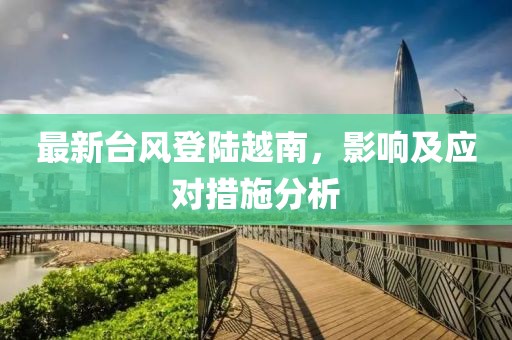 最新台风登陆越南，影响及应对措施分析