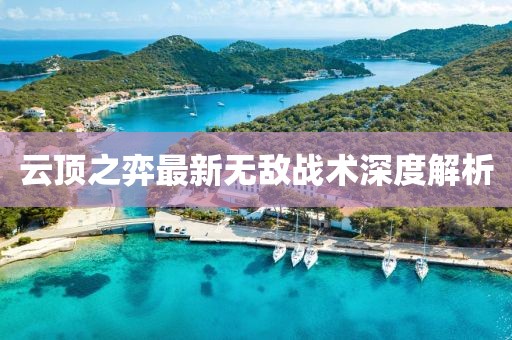 云顶之弈最新无敌战术深度解析
