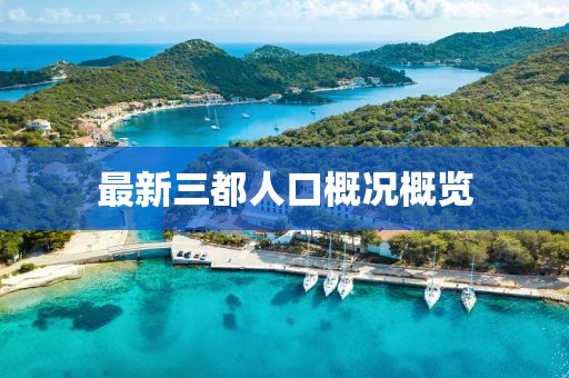 最新三都人口概况概览