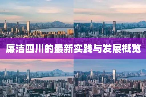 廉洁四川的最新实践与发展概览
