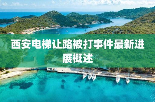 西安电梯让路被打事件最新进展概述