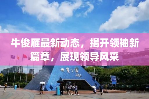 牛俊雁最新动态，揭开领袖新篇章，展现领导风采