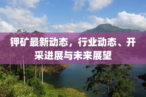 钾矿最新动态，行业动态、开采进展与未来展望