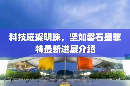 科技璀璨明珠，坚如磐石墨菲特最新进展介绍