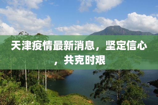 天津疫情最新消息，坚定信心，共克时艰