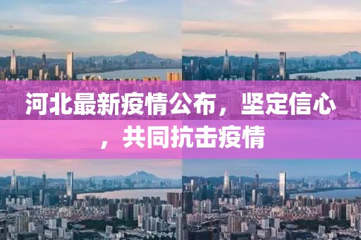 河北最新疫情公布，坚定信心，共同抗击疫情