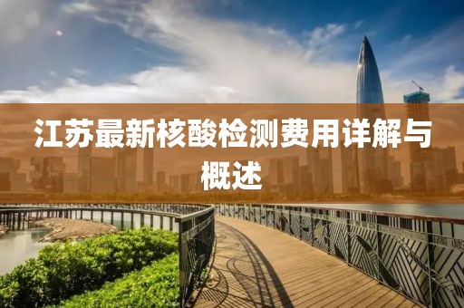 江苏最新核酸检测费用详解与概述