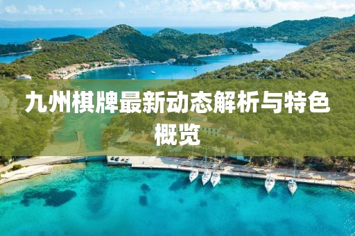 九州棋牌最新动态解析与特色概览