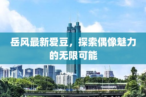 岳风最新爱豆，探索偶像魅力的无限可能