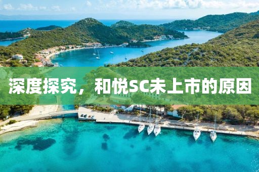 深度探究，和悦SC未上市的原因