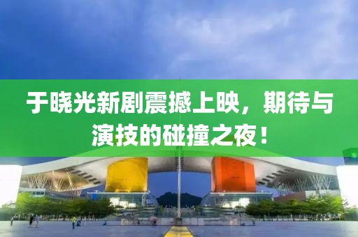 于晓光新剧震撼上映，期待与演技的碰撞之夜！