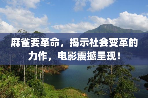 麻雀要革命，揭示社会变革的力作，电影震撼呈现！
