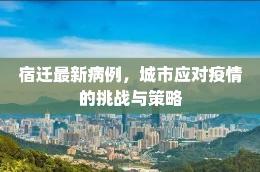 宿迁最新病例，城市应对疫情的挑战与策略