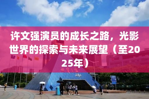 许文强演员的成长之路，光影世界的探索与未来展望（至2025年）