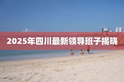 2025年四川最新领导班子揭晓