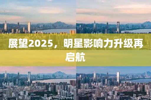 展望2025，明星影响力升级再启航