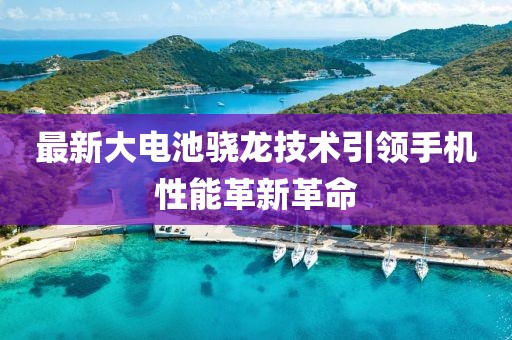 最新大电池骁龙技术引领手机性能革新革命