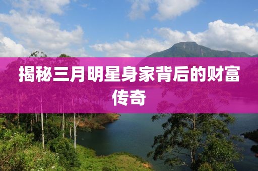 揭秘三月明星身家背后的财富传奇