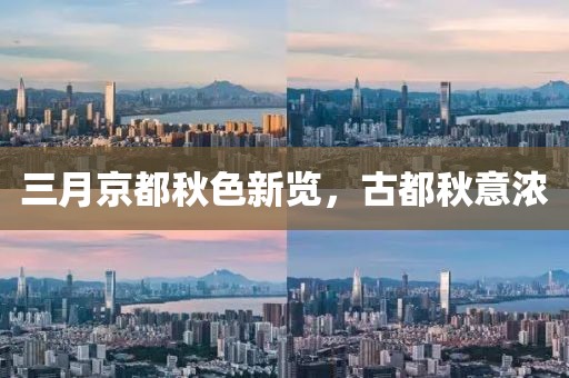 三月京都秋色新览，古都秋意浓