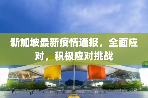 新加坡最新疫情通报，全面应对，积极应对挑战