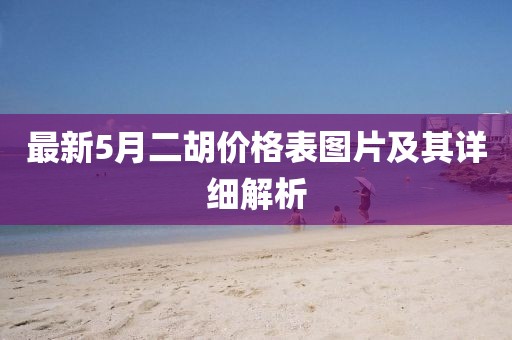 最新5月二胡价格表图片及其详细解析