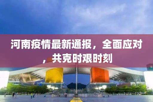 河南疫情最新通报，全面应对，共克时艰时刻