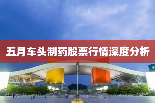 五月车头制药股票行情深度分析