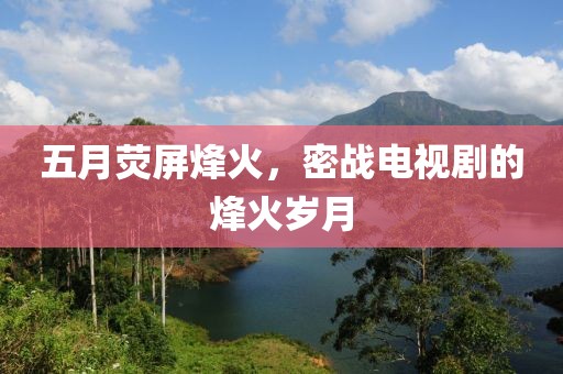 五月荧屏烽火，密战电视剧的烽火岁月