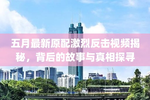 五月最新原配激烈反击视频揭秘，背后的故事与真相探寻