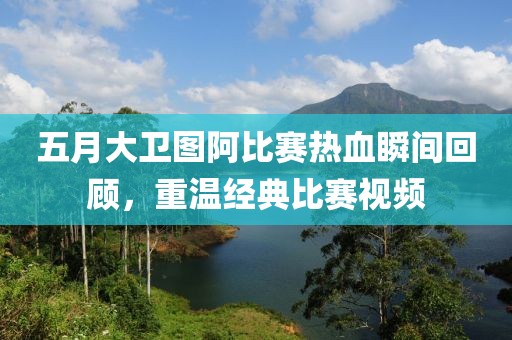 五月大卫图阿比赛热血瞬间回顾，重温经典比赛视频