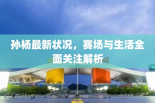 孙杨最新状况，赛场与生活全面关注解析