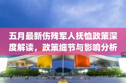 五月最新伤残军人抚恤政策深度解读，政策细节与影响分析