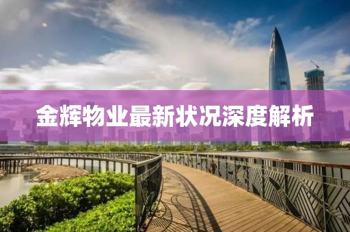 金辉物业最新状况深度解析