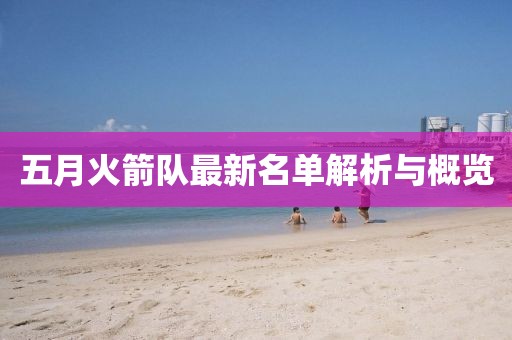 五月火箭队最新名单解析与概览