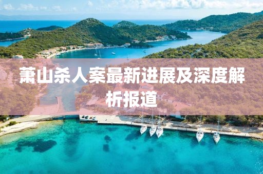 萧山杀人案最新进展及深度解析报道