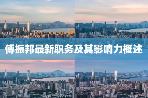 傅振邦最新职务及其影响力概述