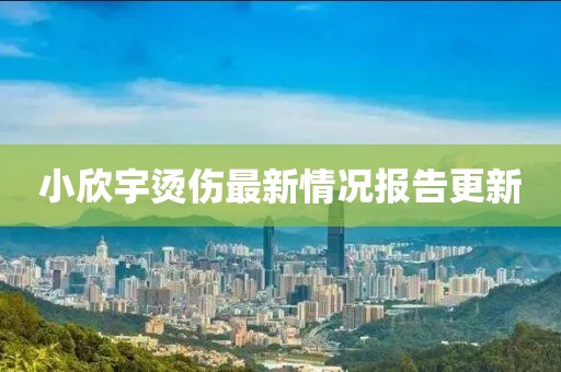 小欣宇烫伤最新情况报告更新